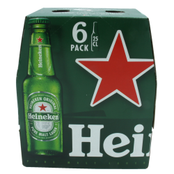 Bière Heineken - 6x 25cl -...
