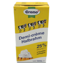 Demi-crème 25%