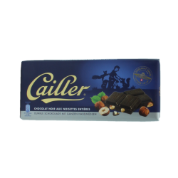 Chocolat noir aux noisettes entières Cailler